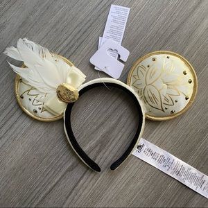 NWT Disney Tiana Ears Headband Feather Ears